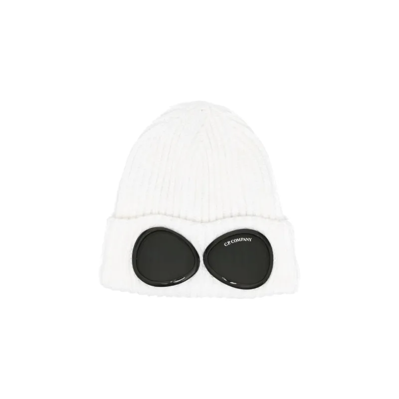 C.P.Company Turn Up Brim Goggle Beanie-0