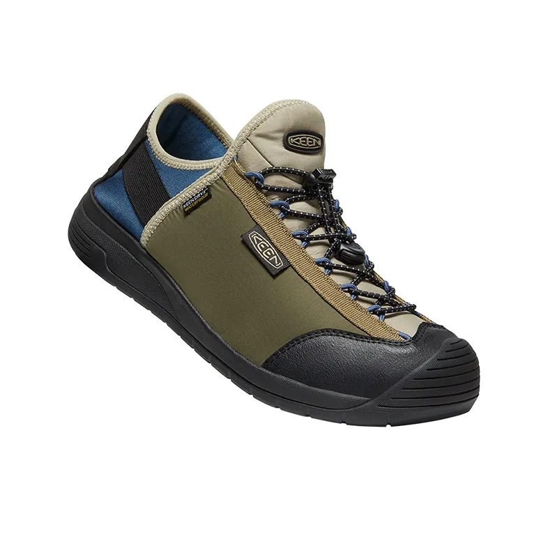 KEEN Hoodmoc Hs Slip Resistant, Abrasion Resistant, Waterproof, Quick Dry Low Top Outdoor Shoes Men's Jasper-2