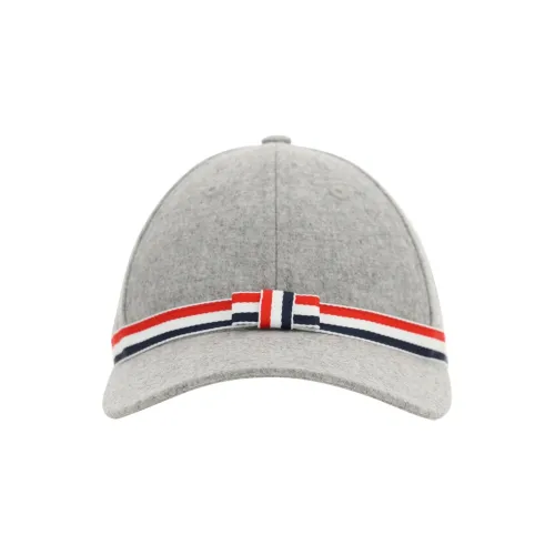 THOM BROWNE 4 Bar Striped Bow Baseball Cap