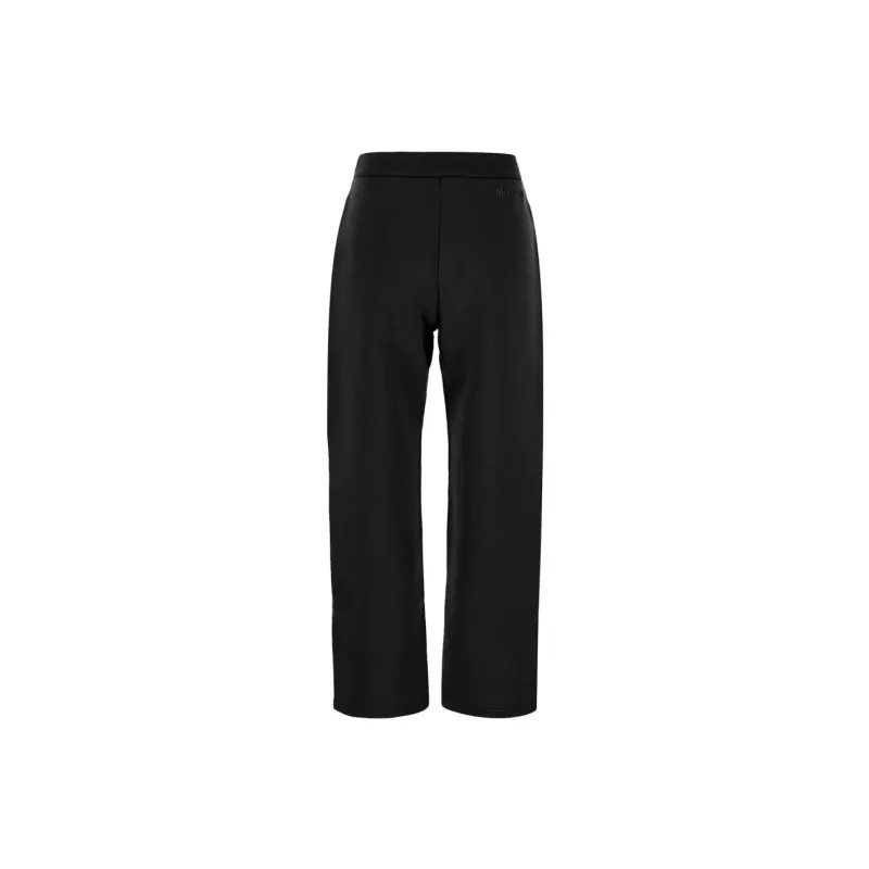 'S MAX MARA Logo Detailed Straight Leg Trousers-1