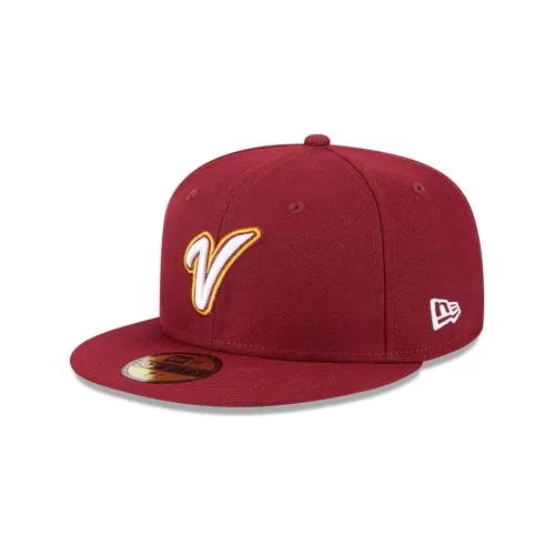 New Era Baseball Caps Unisex Burgundy