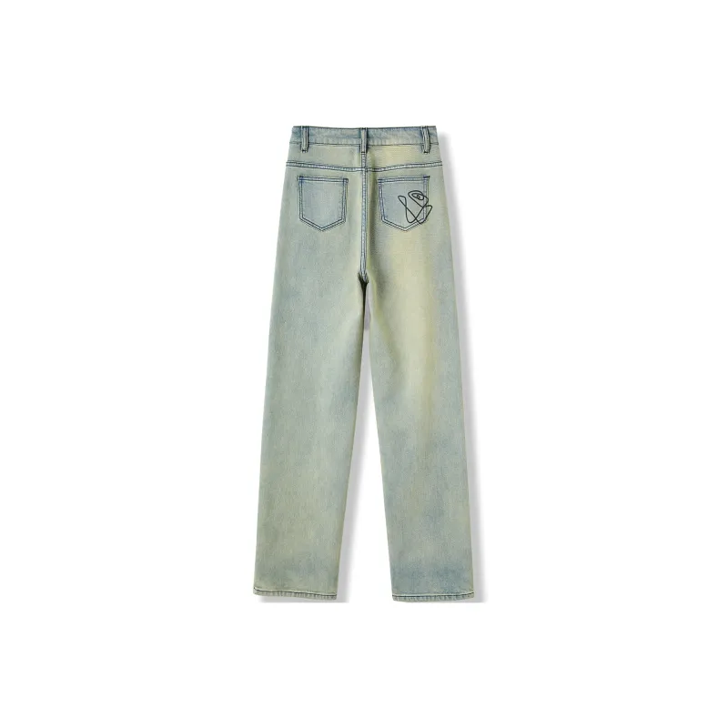 NOTAWEAR Jeans Women's Light Moss Green-1
