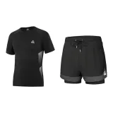 Black Swimming Shorts+Swimsuit
