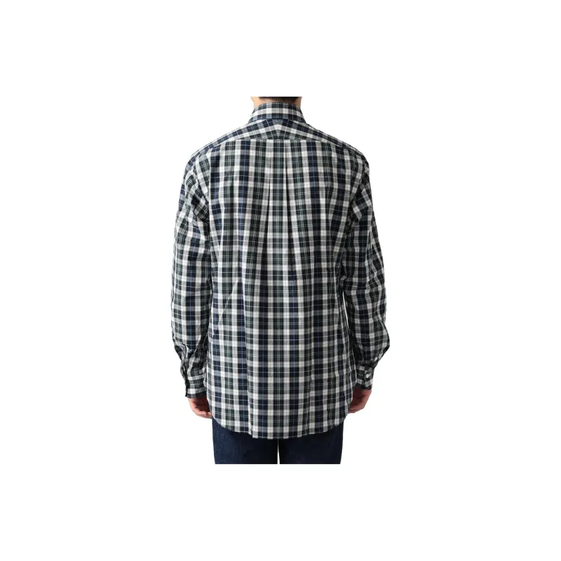 Beams Shirts Men Navy-1