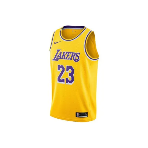 Nike Basketball Jerseys Men Yellow