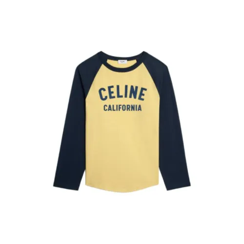 CELINE T-Shirts Women's Lemon