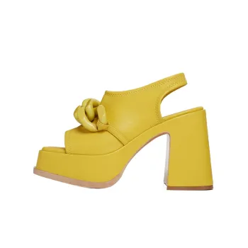 Stella McCartney Chain-link 125mm Block Heel Sandals