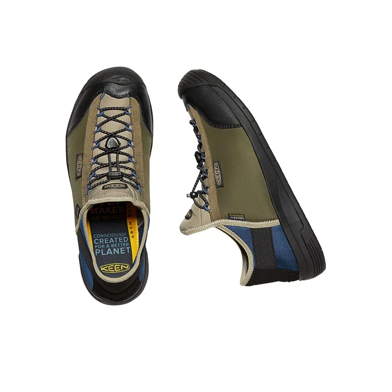 KEEN Hoodmoc Hs Slip Resistant, Abrasion Resistant, Waterproof, Quick Dry Low Top Outdoor Shoes Men's Jasper-3