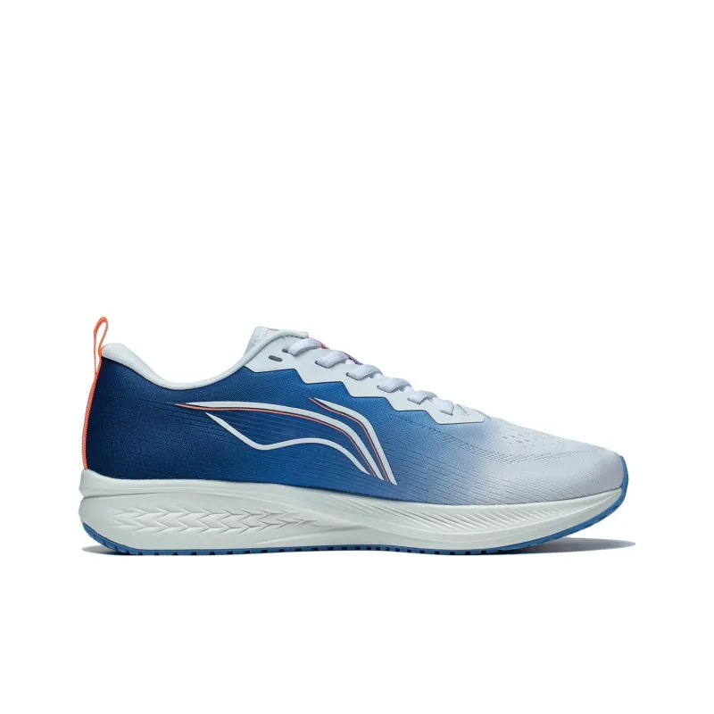 LiNing Red Hare 6 Abrasion Resistant Lightweight Reflective Low Top Running Shoes Men's Blue White-1