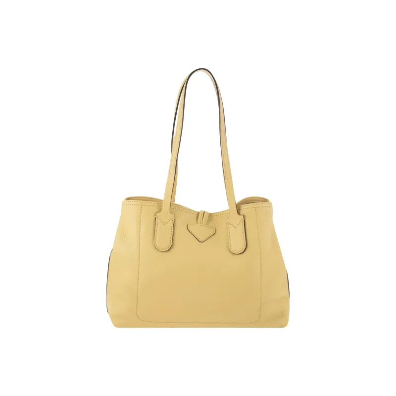 LONGCHAMP Roseau Essential Leather Tote Bag Shopping Bag Handbag Shoulder Bag Women's Wheat-3