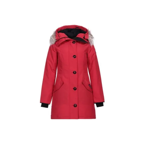 Canada Goose Rossclair Series Jackets Women's Red