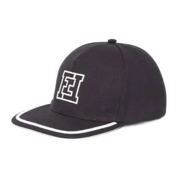 FENDI FF logo Embroidery Cotton Baseball Cap