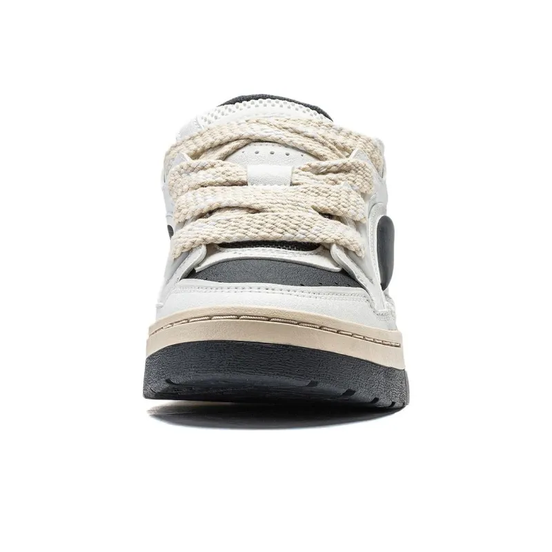 LiNing Journey V2 Slip Resistant, Abrasion Resistant, Lightweight Low Top Skateboard Shoes Men's White Black-3