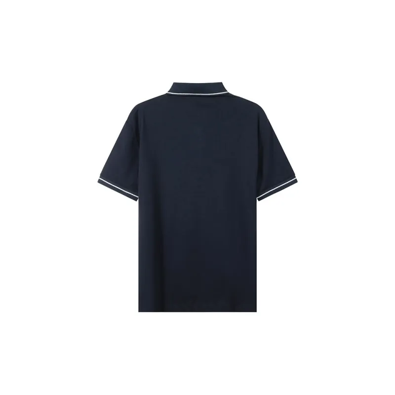 ARMANI EXCHANGE SS23 Polo Shirt Men's Marine Blue-1