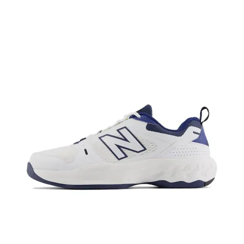 New Balance NB Fresh Foam X 1007 X 1007 Anti-Slip Wear-Resistant Low-Top Running Shoes Men's White Blue