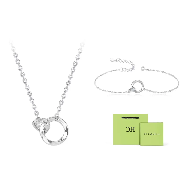 CARLHEIM S925 Silver Necklaces Unisex-13