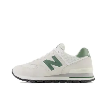 New Balance 574 Rugged White Green