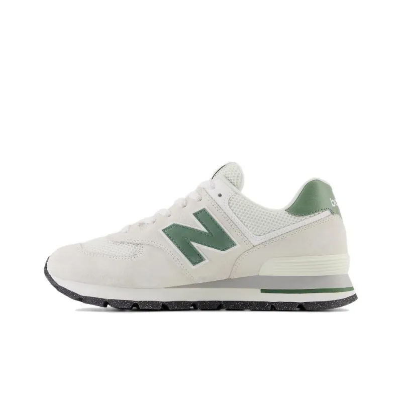 New Balance 574 Rugged White Green-0
