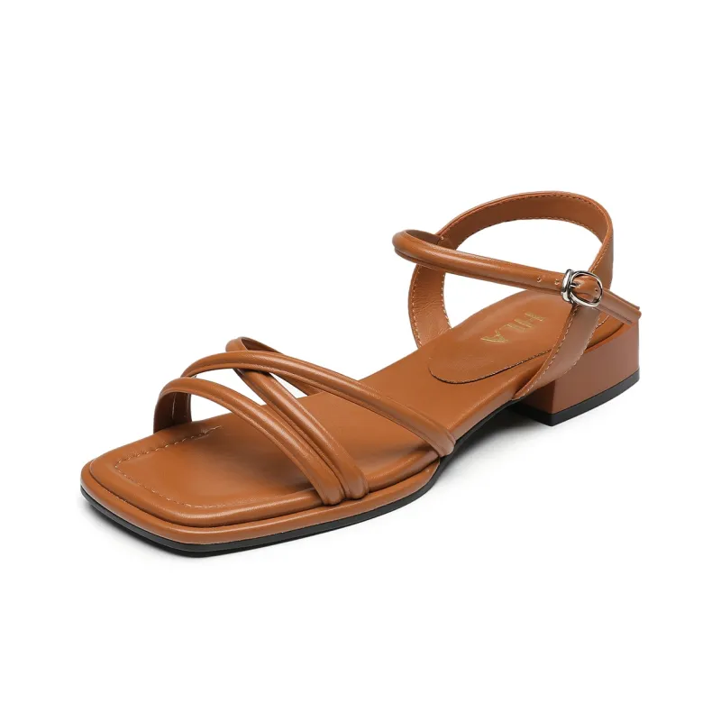 HLA One Strap Slippers 3cm Women's-8