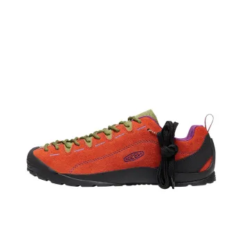 KEEN Jasper Cushioning Anti Slip And Wear Resistant Low Top Outdoor Shoes Men's Red