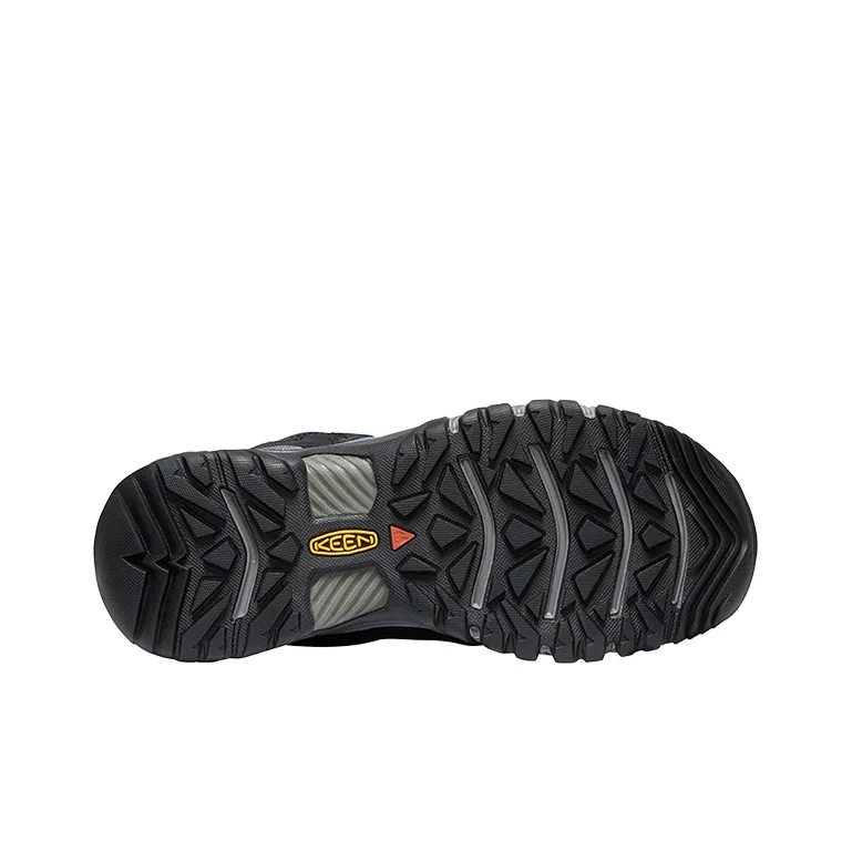KEEN RIDGE FLEX WP Cushioning Anti Slip And Wear Resistant Low Top Outdoor Shoes Men's Black Gray-4