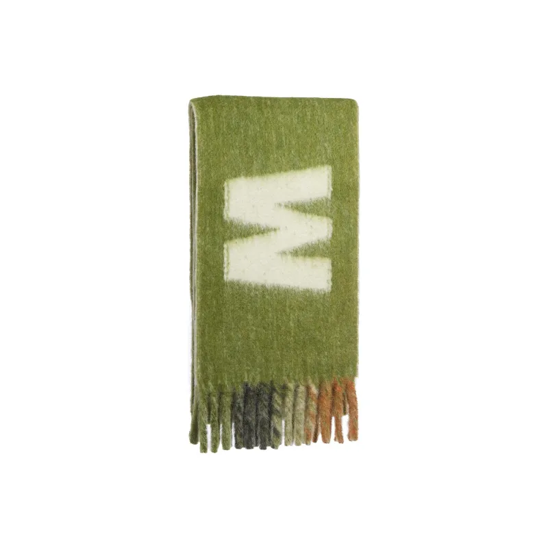 MARNI Knit Scarves Women's Green-1