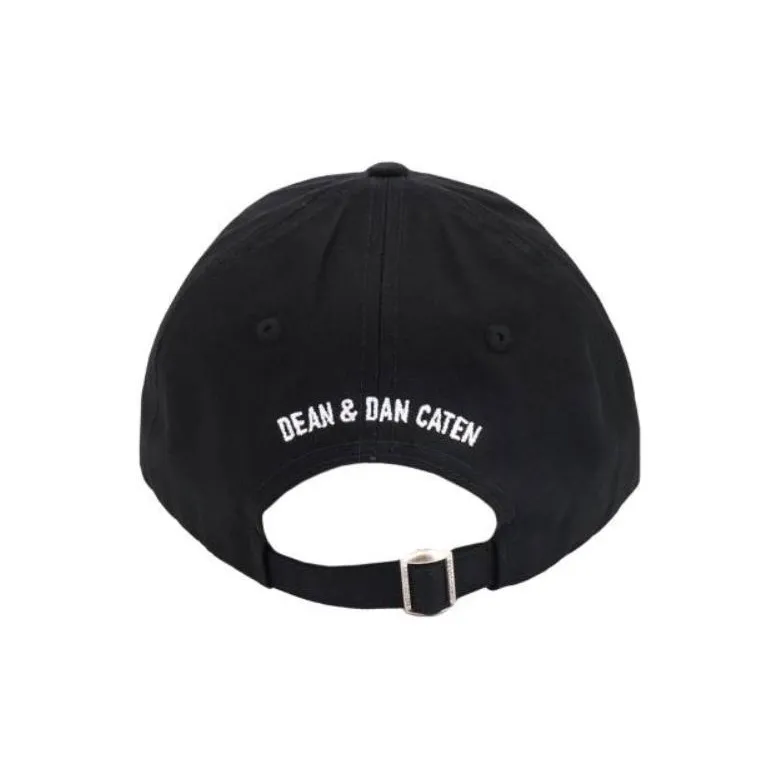 DSQUARED 2 Logo Embroidered Curved Peak Cap-2