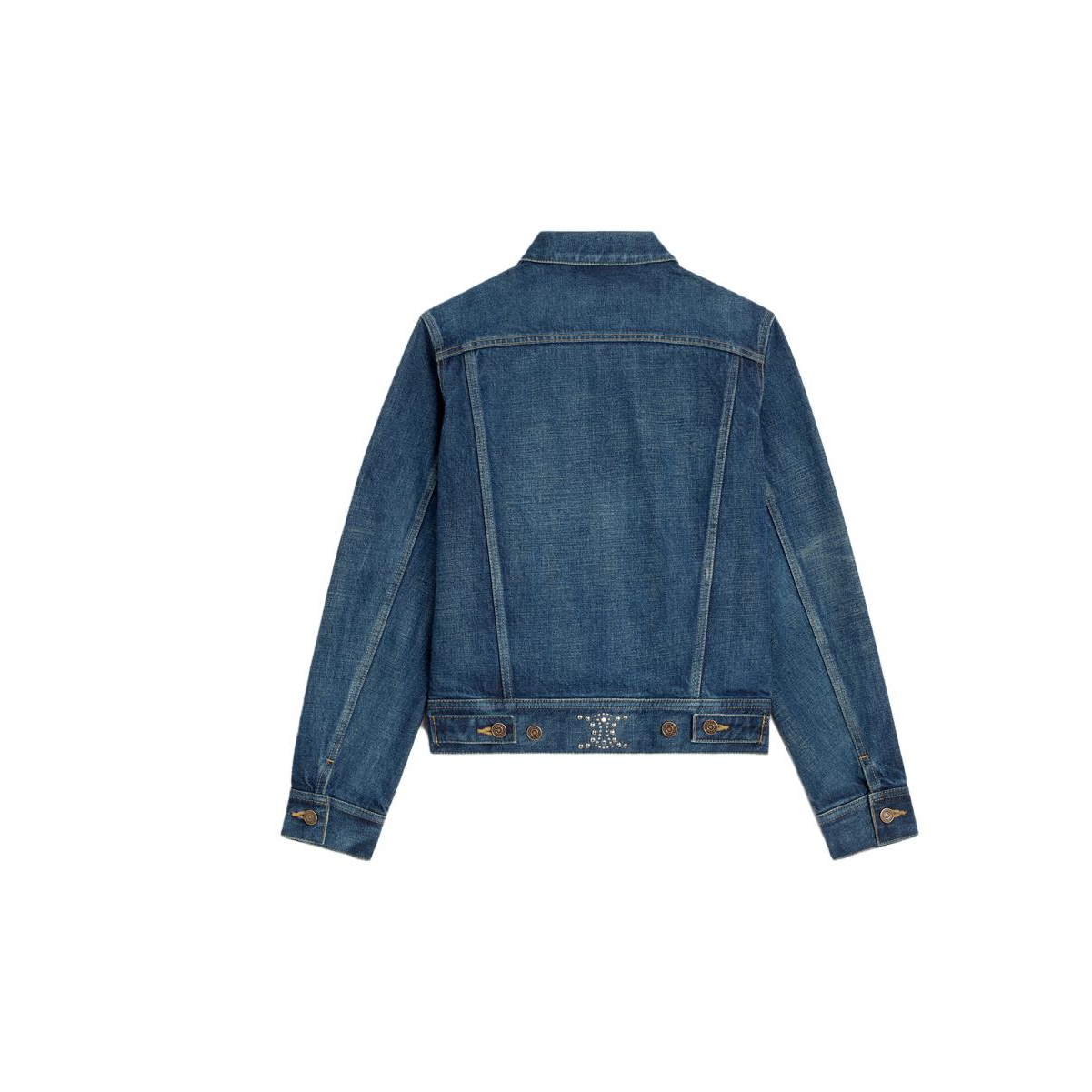 CELINE｜DENIM JACKETS (TRUCKER JACKET IN DARK UNION WASH OVERSIZED TRUCKER JACKET IN UNION WASH DENIM - UNION WASH