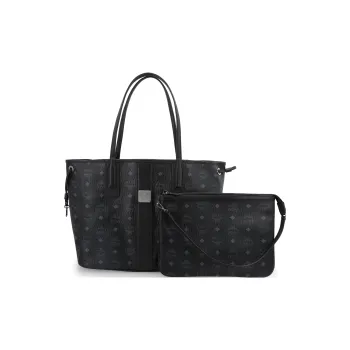 MCM Liz Visetos Shoulder Bags