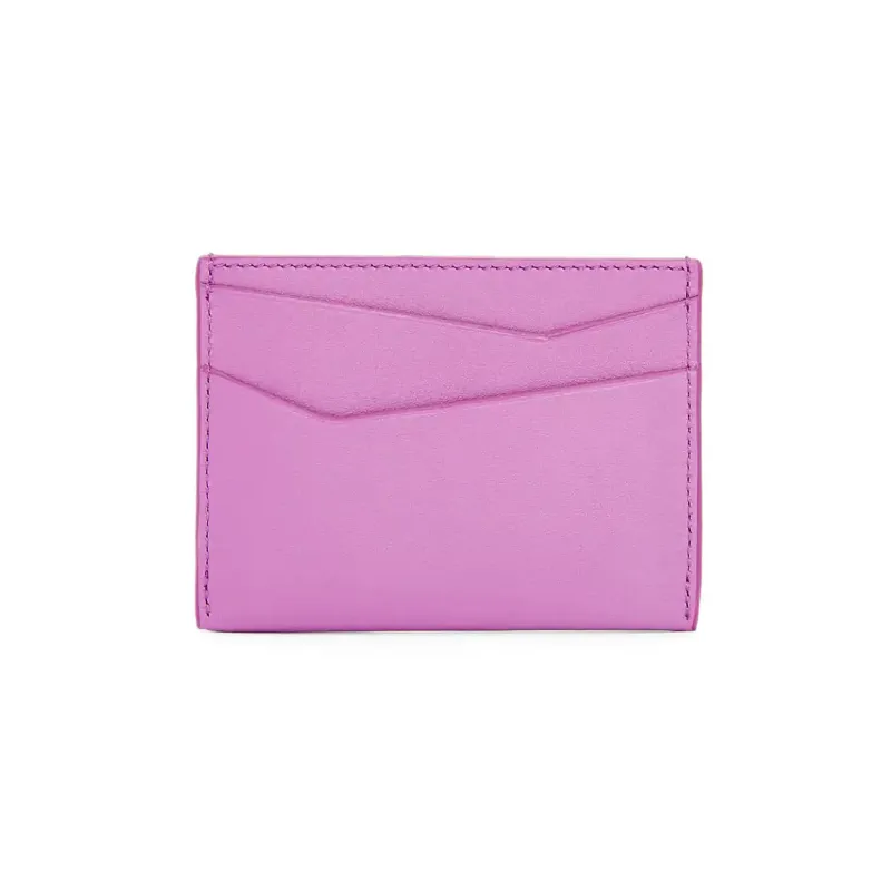 LOEWE Puzzle Cow Leather Card Holder Men's Rock Rose-1