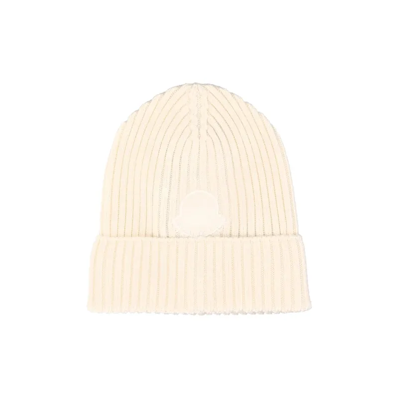 Moncler Logo Patch Beanie-0