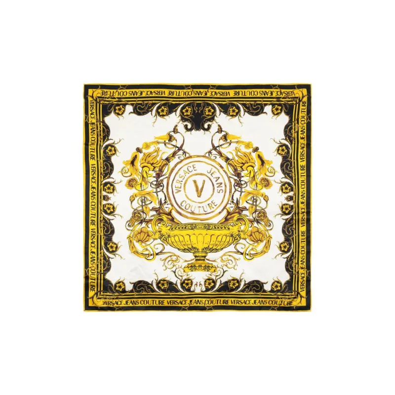 VERSACE JEANS COUTURE Animalier Barocco print Scarf-1