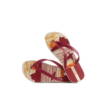 Ipanema Abrasion Resistant Flip Flops Men's Red Brown