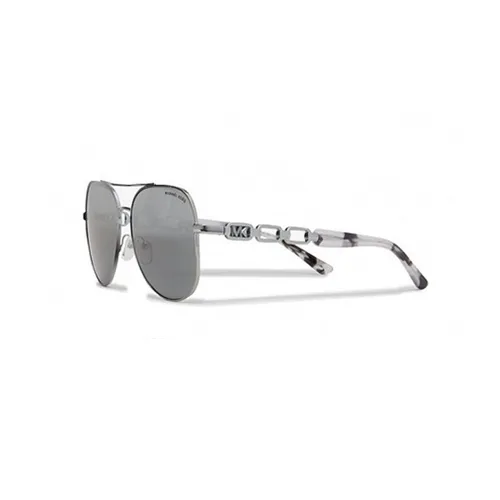 MICHAEL KORS Sunglasses Women's Silver Gray