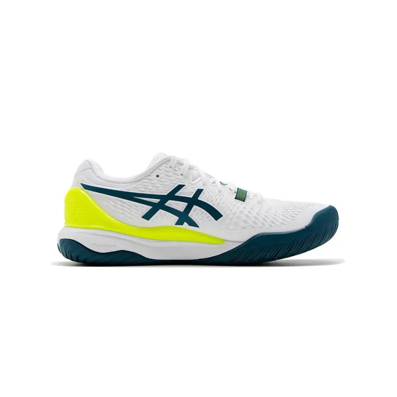 Asics Gel Resolution 9 White Restful Teal-1