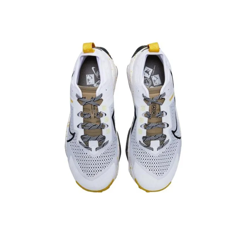 Nike ZoomX Zegama White Black Vivid Sulphur-2