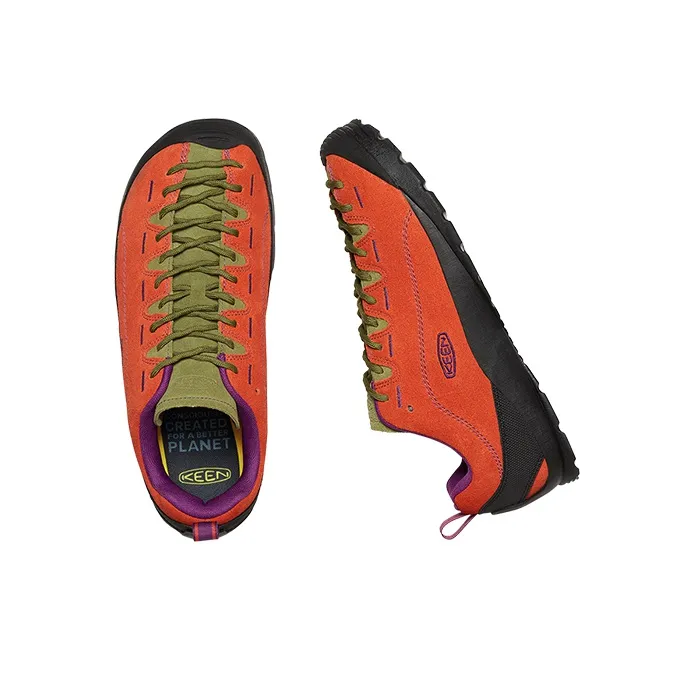 KEEN Jasper Cushioning Anti Slip And Wear Resistant Low Top Outdoor Shoes Men's Red-3