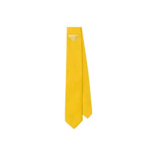 PRADA Ties Men Yellow