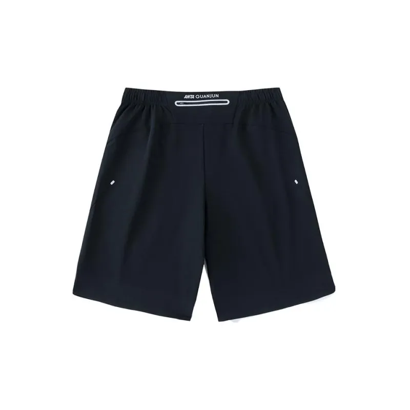 ANTA Champion All Weather Series Casual Shorts Men Black-1
