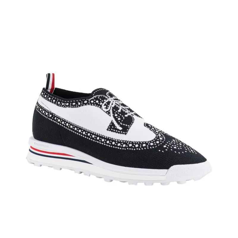 THOM BROWNE Longwing Brogue Lace Up Shoes-1