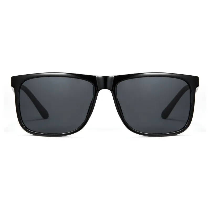 CYXUS Alloy Aluminum-Magnesium Alloy PC Rectangular Sunglasses Unisex-1