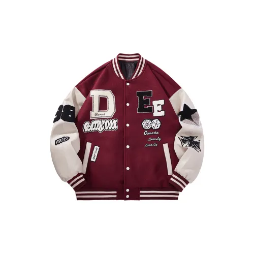 Discovery Expedition Baseball Jerseys Unisex Burgundy