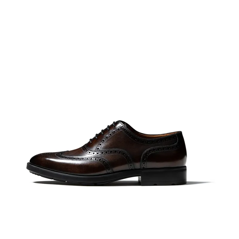TRUFFAUT Super-Light Soft Sole Brogues Dress Shoes Men's-0