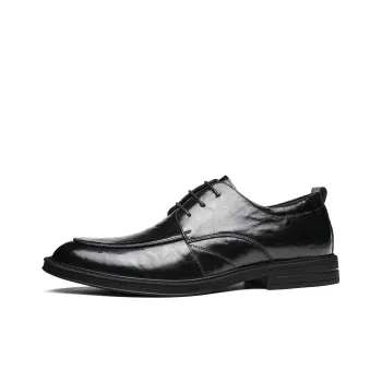 CHINT Dress Shoes Men Low Top Black