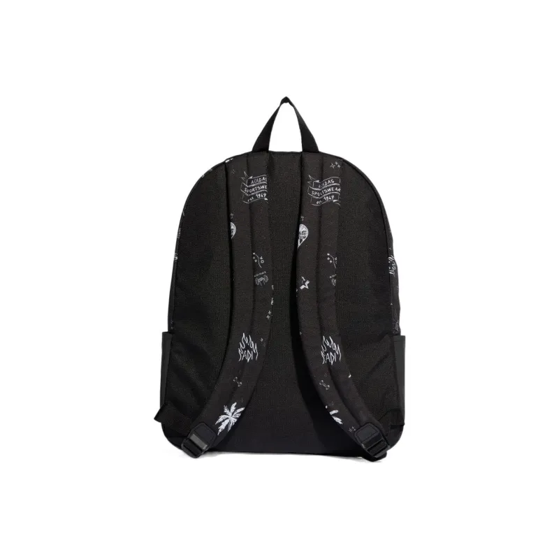 Adidas Polyester Backpack Regular Unisex Black-3