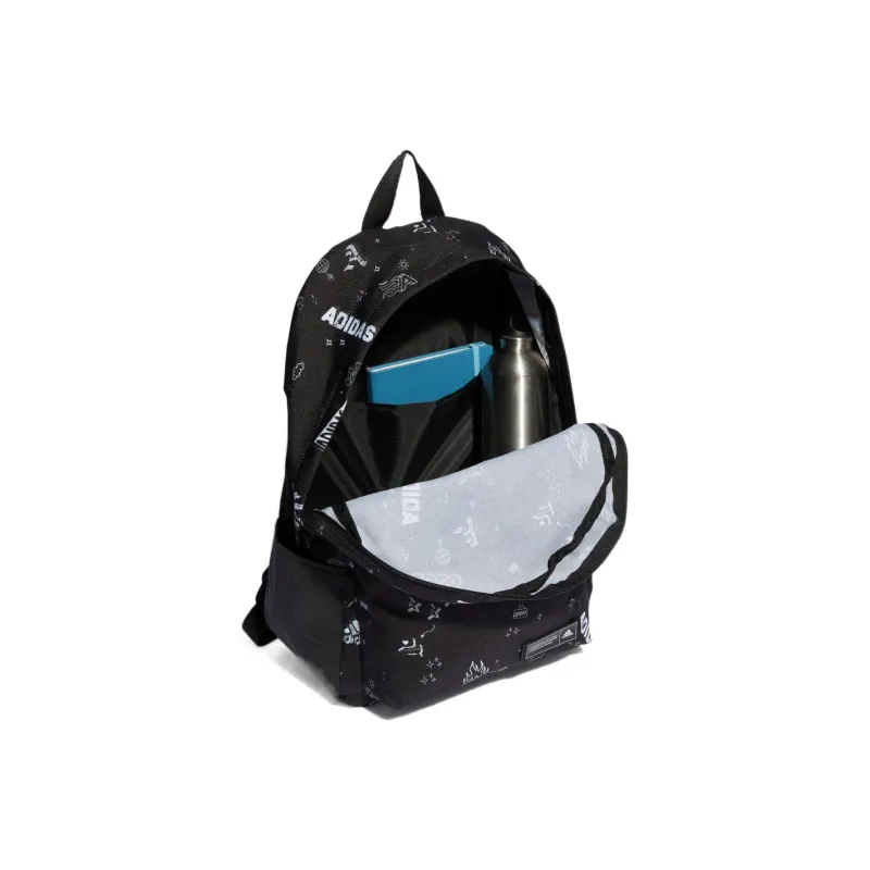 Adidas Polyester Backpack Regular Unisex Black-2