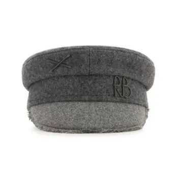 RUSLAN BAGINSKIY Wool Berets Women's Gray