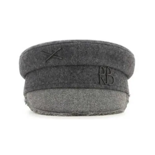 RUSLAN BAGINSKIY Wool Berets Women's Gray