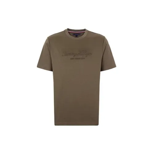 Tommy Hilfiger T-Shirts Men Army Green