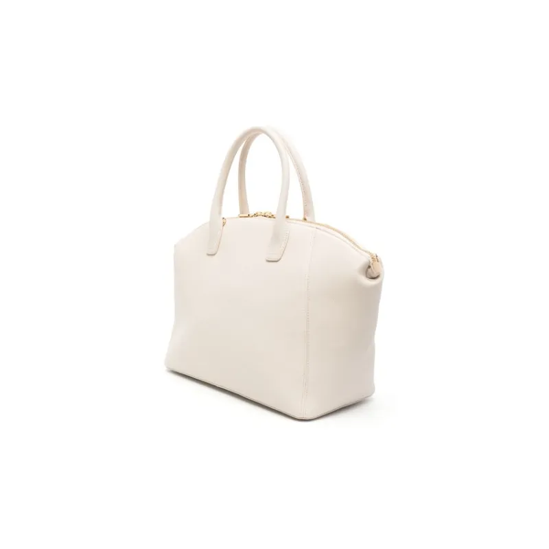 LOVE MOSCHINO Polyurethane Shoulder Bag Crossbody Bag Handbag Regular Women's Ivory White-1